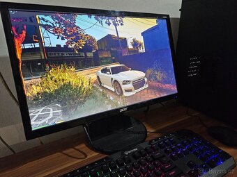 Herní pc intel g4400 ram ddr4 grafika gt730 2gb lcd 22" GTA - 2