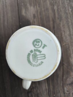 Kávová souprava-sklárna Jakubov - 2