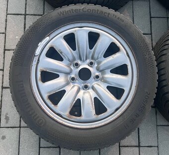 Škoda - 16" kola + zimní 205/55 Continental 6-8mm - 2