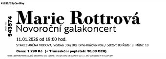 2x sedenie Marie Rottrová Brno 11.1. - 2