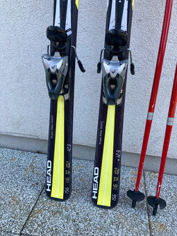 Head Shape X frame juniorské carcvingové lyže 156 cm + hole - 2
