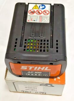 Nová aku baterie STIHL AP100 + faktura - 2