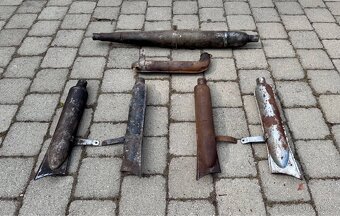 Jawa 50 pařez, pionýr, ČZ 125 - výfuky - 2