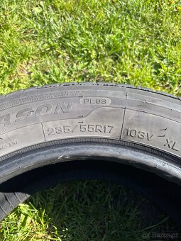 Prodám 2x celoroční pneu 235/55 R17 rok 2019 vzorek 6mm - 2