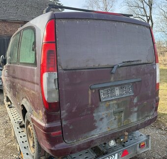 Vito w639 111cdi 2005 veškeré ND z vozu - 2