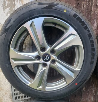 Alu kola + NOVÉ PNEU "17" originál CITROEN , PEUGEOT, Ford - 2