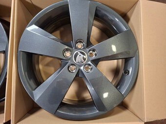 Nové orig. alu disky Škoda Kamiq, Scala 6,0x16 5x100mm 4ks - 2
