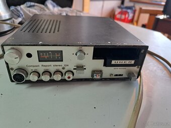 Reportážní kazetový magnetofon UHER 124 k servisu - 2