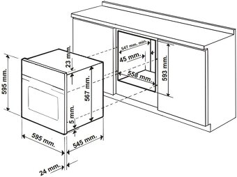 Vestavěná trouba Ariston Hotpoint FT 851.1 0 (OW)/HA - 2