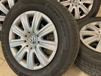 Zimní sada 5x112 et33 original Volkswagen Tiguan 215/65 R16 - 2