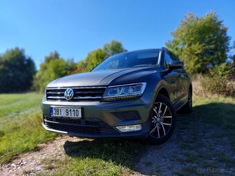 VW TIGUAN 2.0TSI 4x4 132kw 2017, man., tažné, kůže, full LED - 2