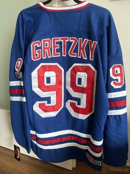 Wayne Gretzky 99 New York Rangers - 2