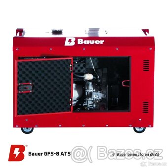 Bauer GFS-8, ATS, 230/400 voltů, nouzový generátor / nouzový - 2