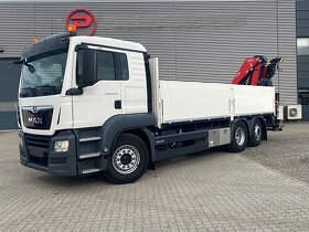 MAN TGS 26.470 6x2 - valník s hydraulickou rukou FASSI - 2