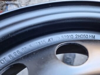 Plechové disky 15" 5X114,3 ET46-47-48 Kia Hyundai - 2