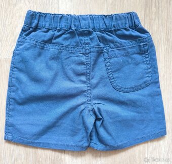 2x Klučičí kraťasy s kapsami, značky Cherokee, 3-6 měsíců - 2