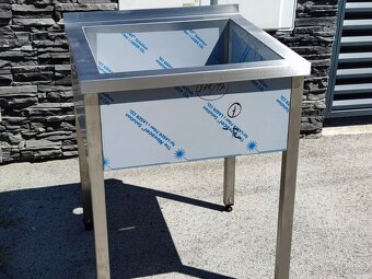 Dřez nerezový, gastro, jednokomorový, dvoukomorový - 2