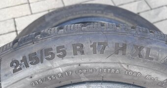 215/55 R17 - 2x zimní Continental - 2