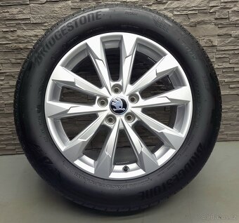 18" Originál Audi Q3 Tiguan Kodiaq 5x112 pneu Bridgestone - 2