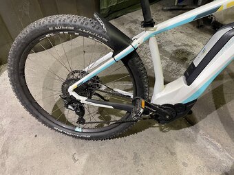 2018 Cube Access Pro 400 Womens Hybrid Bike White/Blue - 2