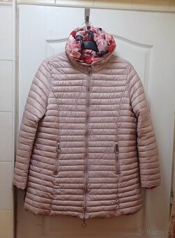 Oboustranná starorůžová bunda 46 - 2