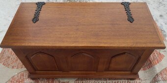 Rustikální masivní truhla - 2