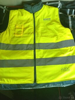 Reflexní prošívaná vesta - 2