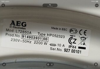 Pračka AEG Lavamat - 2