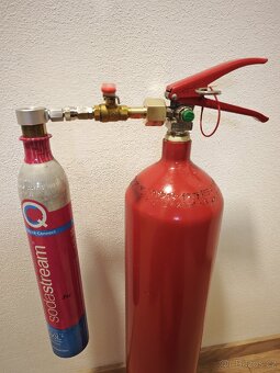 Sada na plnění CO2 do sodastream bombiček - 2