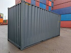 Skladový kontejner 20'HC - SKLADEM - PASKOV - ŠEDÝ - 2