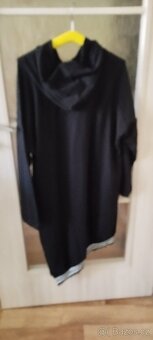 Dámská dlouhá mikina xl-xxl s kapucí - 2