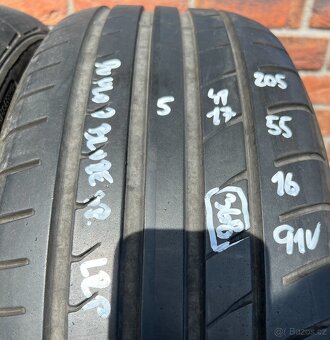 205/55 R16 91V letní pneu Dunlop Bluresponse LRP (4917) - 2