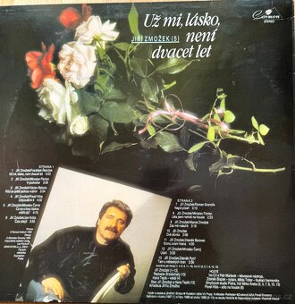LP Jiří Zmožek - Už mi lásko není 20 let... - 2