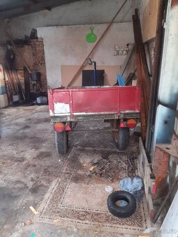 Vlečka za malotraktor - 2