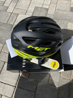 Cyklistická přilba MET ESTRO MIPS (černo-žlutá) vel. L - 2