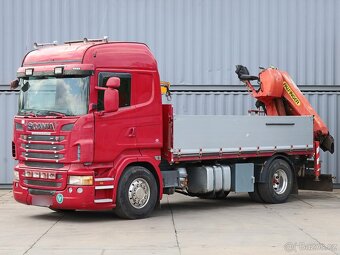 Scania R 480, EURO 5, H. RUKA PALFINGER (MAX. 6050 KG, 21.6 - 2