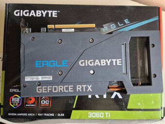 Prodám GIGABYTE RTX 3060 Ti EAGLE OC 8G (rev. 2.0) - 2
