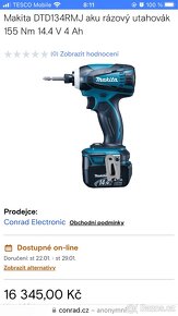 Rázový šroubovák Makita DTD134RMJ - 2