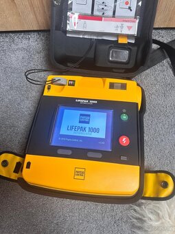 LIFEPAK 1000 – AED defibrilátor, plně funkční, nová baterie - 2