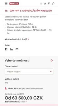 Hilti te 1000 AVR hi drive - 2