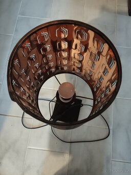 Stolní černá lampa - 2