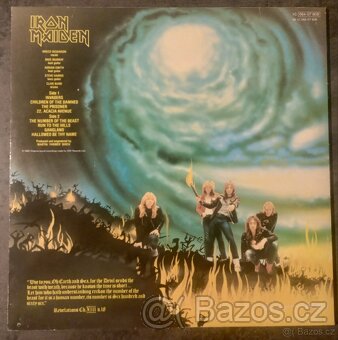 LP Iron Maiden - The Number Of The Beast /Germany 1982/ - 2