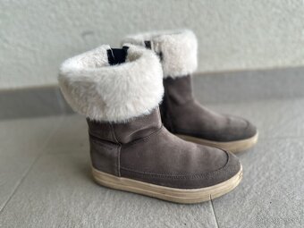 dívčí kozačky s kožešinou vel. 32 Geox - 2