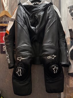 KTM Alpinestars kožená dvoudílná kombinéza bunda + kalhoty - 2