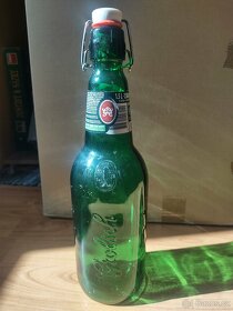 Grolsch - láhev na alkohol s obloučkovým uzávěrem, 1,5 l - 2
