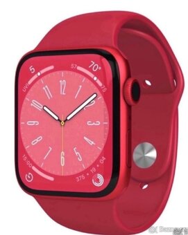 Watch 8 cell 45 Red, Red Sport Band(Chytré hodinky) - 2
