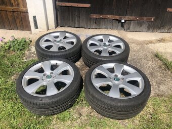 Prodam 4x ALU kola 225/45/18 letní pneu - 2