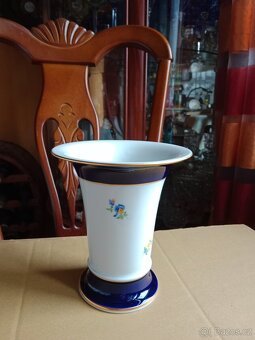 Krásná stará porcelánová váza - Míšeň - 2