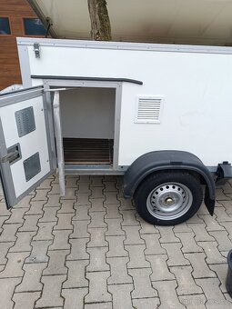 Přívěsný vozík na přepravu psů 4 box - 2