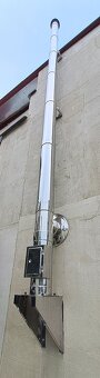 Dvouplášťový nerezový komín pr.120mm - 2